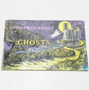 I Can Read about Ghosts Erica Frost Vintage Kids Children Spooky Book 1975 Troll - Imagen 1 de 8