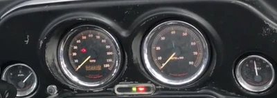 2001 Harley Electra Glide Speedometer Tachometer + Fuel & Volt Gauge Set #4047 - Image 1 of 4