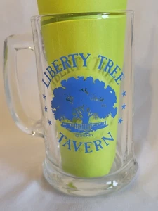 Vintage Walt Disney World Liberty Tree Tavern Magic Kingdom Glas Becher 6" klar - Bild 1 von 8