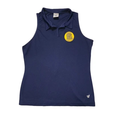 Top bobcats animadoras universitarias para mujer azul marino sin mangas con cuello BRHS talla M Foto 1 de 4