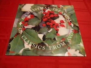 Christmas Treasury Of Classics From Avon 1985 LP Dolly Nat Cole Muppets Presley - Picture 1 of 8