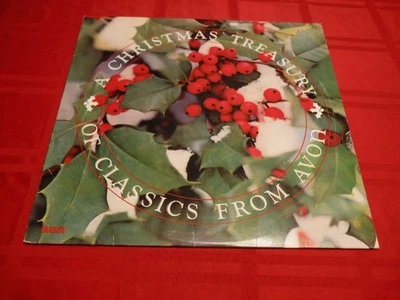 Christmas Treasury Of Classics From Avon 1985 LP Dolly Nat Cole Muppets Presley Foto 1 de 4