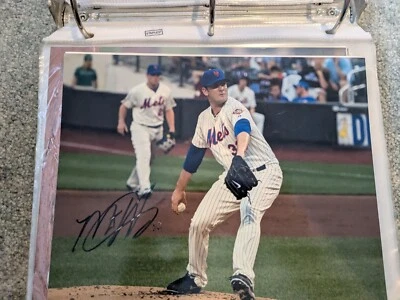 Foto 8x10 firmada por Matt Harvey autografiada Mets Legend Dark Knight 2013 ASG SP Foto 1 de 4