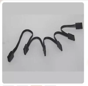 Big 4P Female to SATA Power Connection Expansion Cable 4PIN to 15PIN 1 to 5 Line - Picture 1 of 4