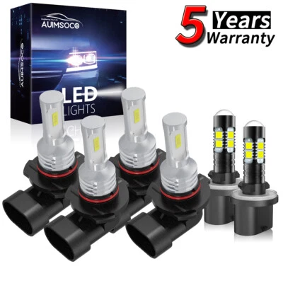 Kit de conversión de faros LED bombillas para Chevrolet Lumina 2000-2001 9005+9006+880 Foto 1 de 4