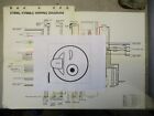 YAMAHA XT 600L C MOTOR CYCLE FULLY COLORED WIRING DIAGRAM SCHEMATICS 