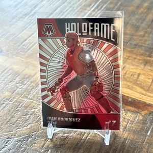 2022 Panini Mosaic Holofame Ivan Rodriguez 🔥 # HF-12 Texas Rangers ⚾ - Foto 1 di 2