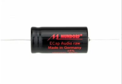 Mundorf Bipolar Elektrolyt-Kondensator Serie: ECap AC rau 10µF - 100µF | 100V DC