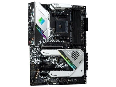 For ASROCK X570 Steel Legend Motherboard AMD AM4 DP HDMI DDR4 to 128G ATX Tested - Image 1 of 4