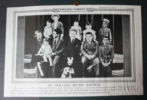 1937 New Haven Connecticut Our Gang / Little Rascals newsreel poster Spanky too- - Picture 1 of 1