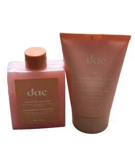 shampooing et revitalisant signature dae taille voyage 3 fl oz / 90 ml beauté propre - Photo 1/7