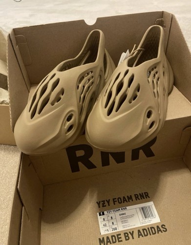Adidas Yeezy Foam Runners nuove con scatola taglia 8 autentiche