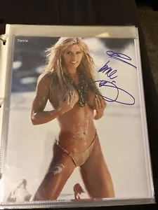 Torrie Wilson Signed 8x10 Photo WWE WCW Photo File With Coa - Picture 1 of 2