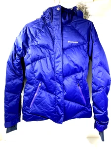 COLUMBIA Lay d Down Designed Down Jacket, women W/ innovative Omni-Heat Medium - Picture 1 of 18
