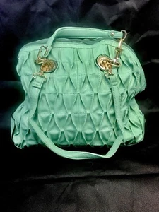 womens hand bag turquoise/Lt. green brand new beautiful fashion and style - Picture 1 of 7