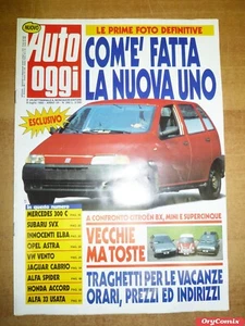 AUTO HEUTE - JAHR VII (7) - NR. 292 (8. Juli 1992) FIAT PUNTO - AUTO MAGAZIN - Bild 1 von 2