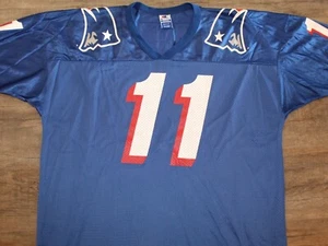 New England Patriots Drew Bledsoe NFL Football Jersey Champion 52 Vintage Team - Picture 1 of 6