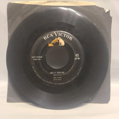 Eddy Arnold ~ Molly Darling/ It Makes No Difference Now ~ RCA 45 RPM Record - Image 1 of 4