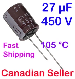 1/5/10 pcs 27uF 450V 16x20mm Nippon KXF - Bild 1 von 1