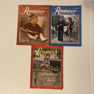 Reminisce Magazine Lot Of 3. 2005 The Magazine That Brings Back Good Times. - Foto 1 di 9