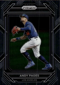 2023 Panini Prizm Andy Pages #157 Los Angeles Dodgers - Picture 1 of 2
