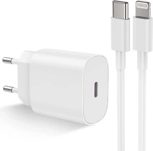 Caricatore Rapido Originale 20W Per iPhone 14/14 Pro Max/14 Pro/14 Plus/13/12/11 - Photo 1/6