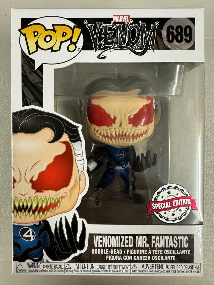 Venomized Mr. Fantástico 689 ~ Marvel: Venom ~ Vinilo Funko Pop + PROTECTOR GRATIS Foto 1 de 4