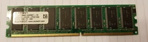 Siemens SDU03264D1B22MT-75 256MB-DDR-PC2100 Ram - Afbeelding 1 van 2