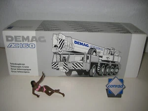 DEMAG AC 160 AUTOKRAN WEISS #2081.4 CONRAD 1:50 OVP - Picture 1 of 5