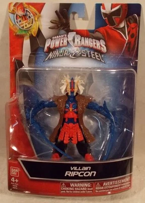 Figura de acción Power Rangers Ninja Steel 5" Ripcon Evil Space Alien Villain Banda Foto 1 de 2