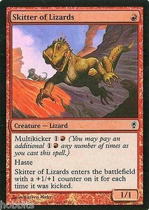 MTG - Conspiracy - Skitter of Lizards - Foil - NM - Picture 1 of 1