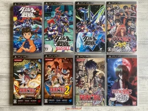 SONY PSP Danball Senki & Fairy Tail 1 2 Zelef & Rurouni Kenshin Saisen & Kansei - Picture 1 of 18