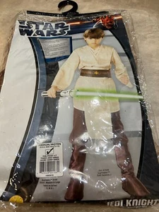 Star Wars Jedi Knight Rubies Costume Outfit Shirt Pants Boys Medium 8-10  NEW - Picture 1 of 2
