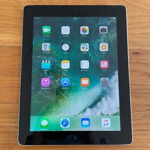 Apple iPad 4th Generation (A1460) 9.7" - 16 GB - Wifi + Cellular - Silver - Picture 1 of 8