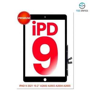 iPad 2021 10.2" 9th Gen Touch Screen Digitizer Glass Replacement - UK Stock - Picture 1 of 24