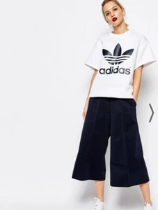 ADIDAS Originals By Hyke Tokyo Wide Leg Culotte Trousers Pants Sample - Picture 1 of 17