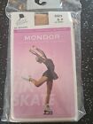 New Mondor 3323 Footless Ice Skating Tights - SIZE S-P 4'11"" - 5'4" KR CARAMEL