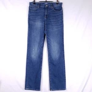Old Navy Straight Jeans Youth Boys Size 16 Regular Blue Comfortable Stylish - Picture 1 of 11