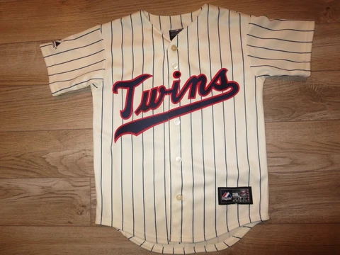 Joe Mauer #7 Minnesota Twins MLB majestic Jersey Youth SM 6-8 children Cover