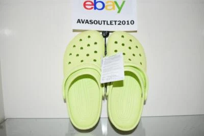 Crocs Classic Baby Toddler Clogs Lime Zest 204536-3U4 NWT - Image 1 of 2