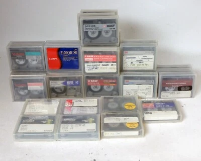 BASF Verbatim Sony Maxell Dysan Fujifilm Micro Data Cartridge 2120 QIC80 Used - Image 1 of 3