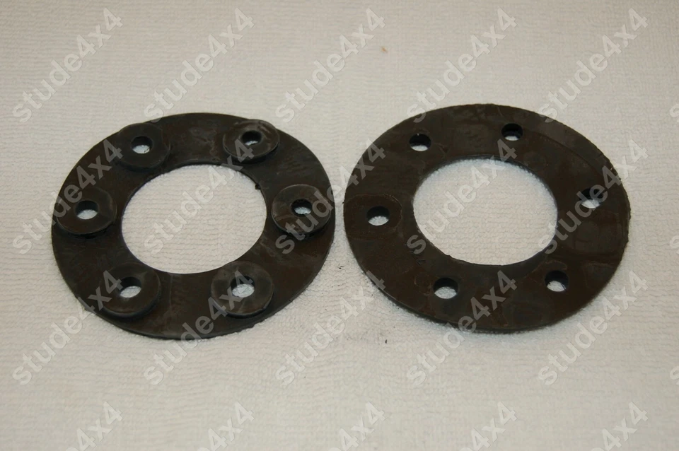 JUEGO DE COJINES AMORTIGUADORES VIBRATORIOS MANIVELA STUDEBAKER 1936-64 # 186703 Y 186704 Foto 1 de 1