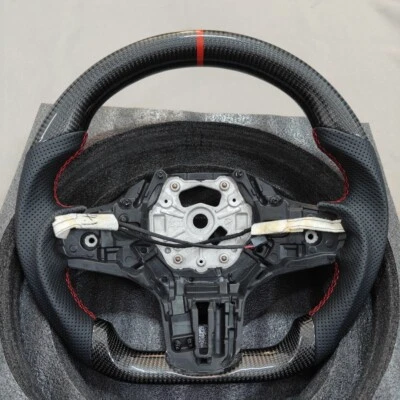 Customized Carbon Fiber Sport Steering Wheel For BMW X3M X4M X5M X6M 540i 740i  - Изображение 1 из 4
