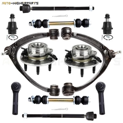 12 piezas para Chevrolet Tahoe 2007-2014 brazo de control inferior cojinete de rueda barra de amarre Foto 1 de 4