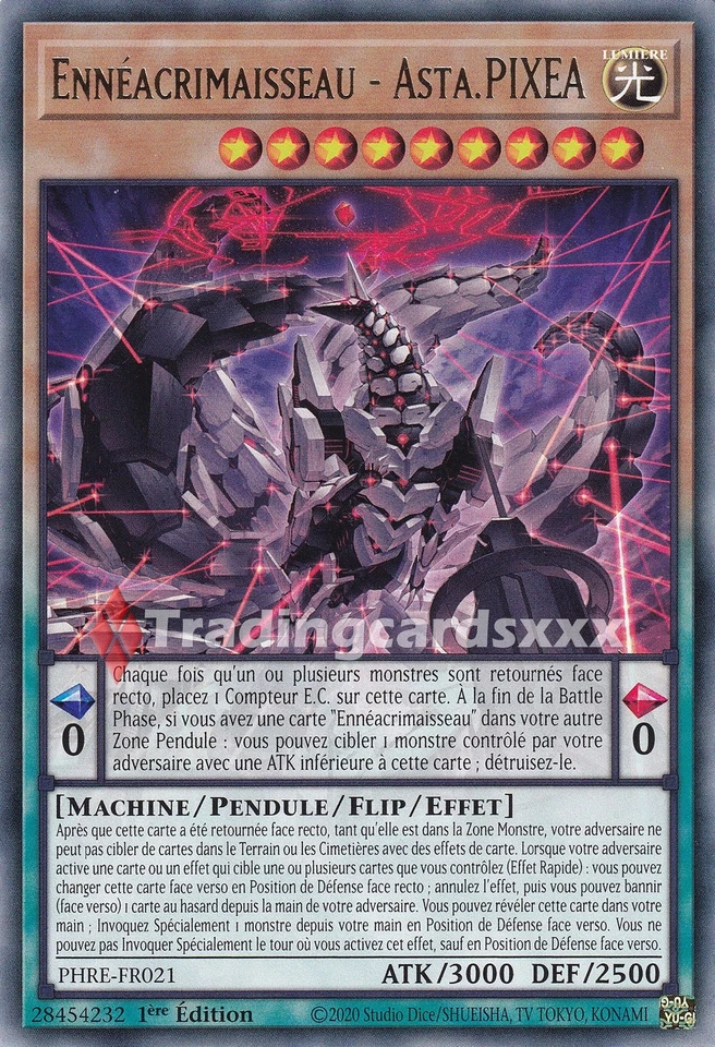 Yu-Gi-Oh! Ennéacrimaisseau - Asta.PIXEA : R PHRE-FR021 - Photo 1/1