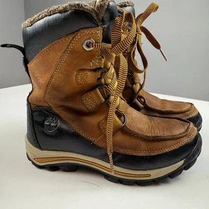 Boys Timberland Brown Black Winter Boots 13 (Little Boy) - Bild 1 von 10
