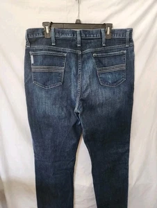 Jeans Cinch para hombre 36x34 MB98034007 lavado oscuro elástico Western Rodeo Denim - Imagen 1 de 7
