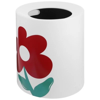  Wohnheim-Mülleimer, Blumen-Wohnzimmer-Müllbehälter, doppellagiger Mülleimer, - Bild 1 von 4