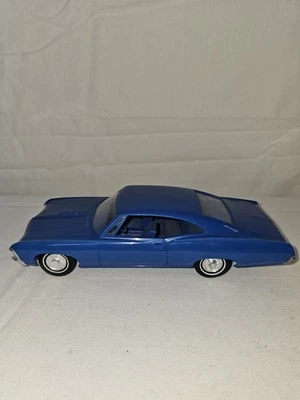 Vintage Chevy Impala SS Dealer Promo 1967 Blue Chevrolet Toy Model 427 - Image 1 of 4