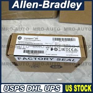 New Factory Sealed AB 1769-IR6 CompactLogix RTD Module 1 pcs 1769IR6 US Free Tax - Picture 1 of 3